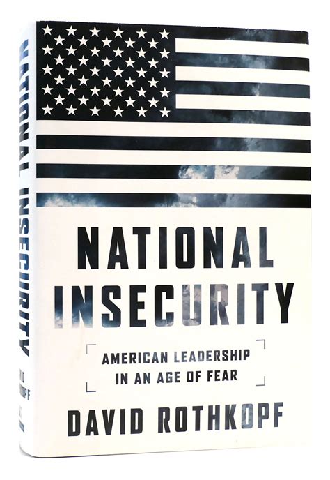national insecurity american leadership in an age of fear Doc