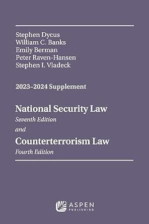 national security law fourth edition Kindle Editon