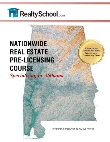 nationwide real estate pre licensing course specializing in alabama Kindle Editon