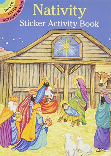 nativity sticker activity book dover little activity books stickers Doc