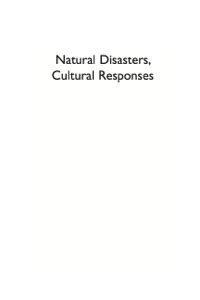 natural disasters cultural responses Reader