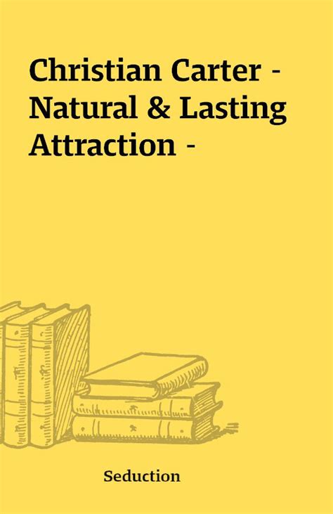 natural lasting attraction pdf PDF