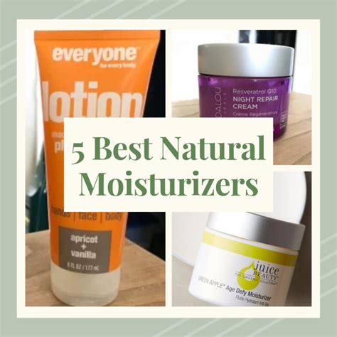 natural moisturizer for face