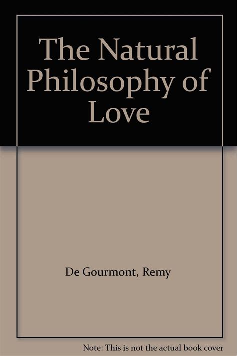 natural philosophy love remy gourmont Epub