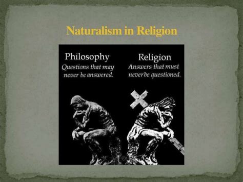 naturalism and religion PDF