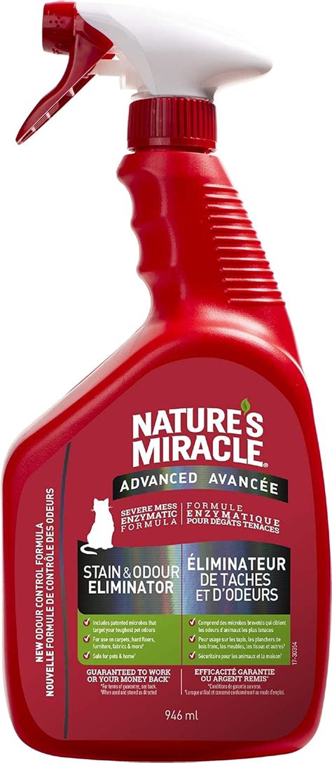 nature's miracle stain & odor remover