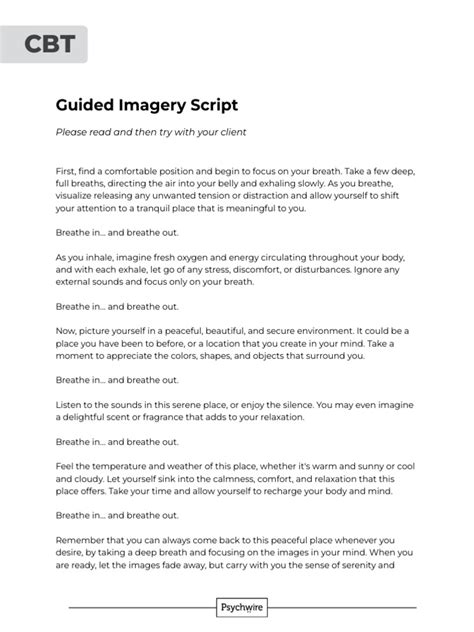 nature guided imagery scripts PDF