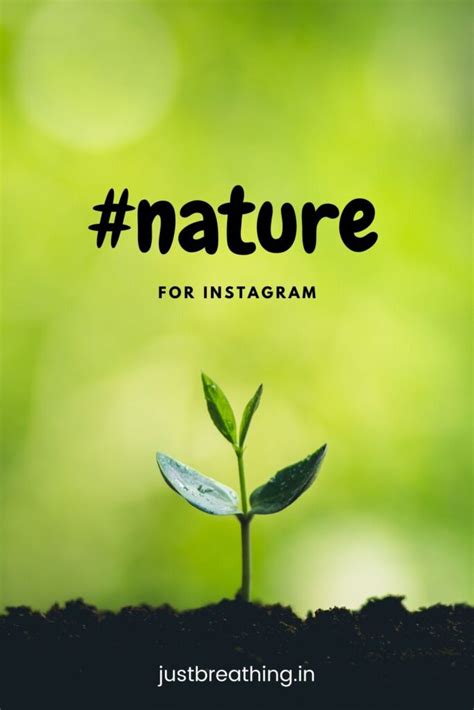 nature hashtags