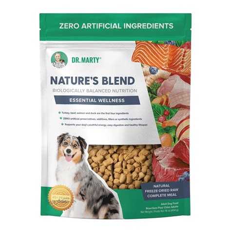 natures blend dog food