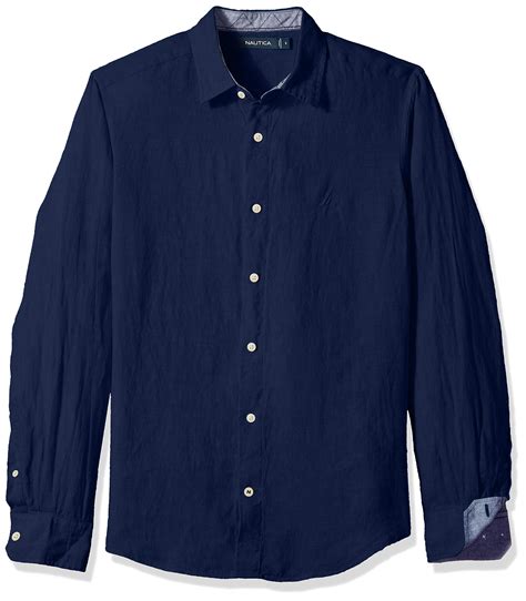 nautica linen shirt