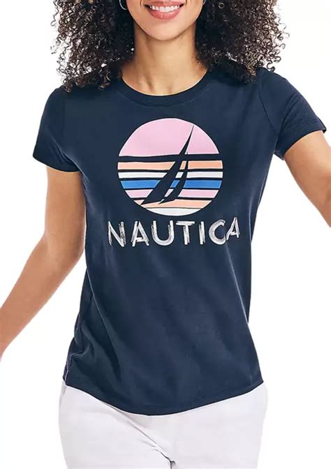 nautica t shirts women's