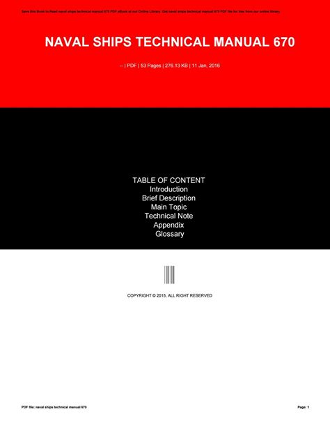 naval ships technical manual 670 Epub