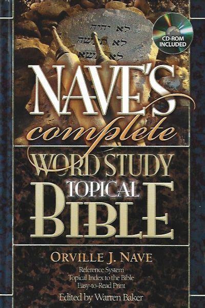naves complete word study topical bible PDF