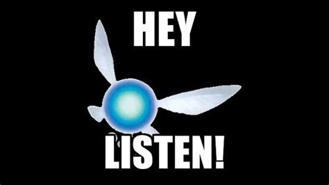 navi legend of zelda hey listen