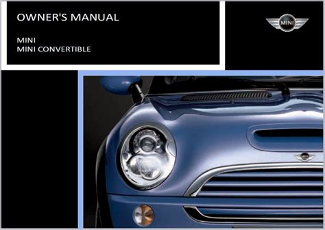 navigation system manual 2004 mini cooper PDF