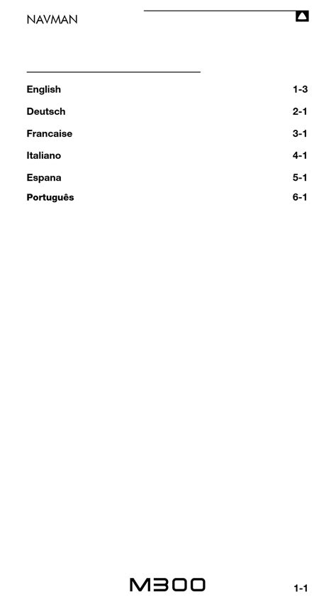 navman m300 user guide Doc