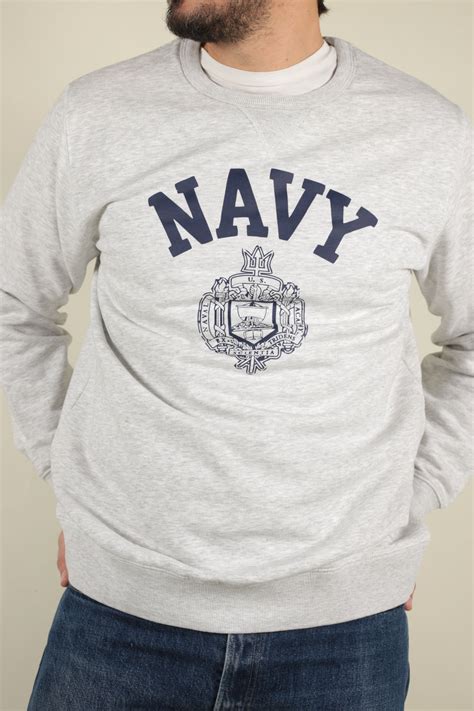 navy academy sweatshirt