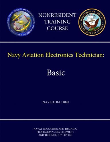 navy aviation electronics technician basic navedtra 14028 nonresident training course PDF