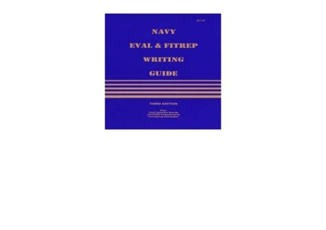 navy eval and fitrep writing guide Ebook Doc