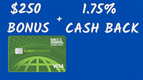 Navy Federal Cash Rewards Visa Credit Card