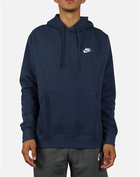 navy nike hoodie