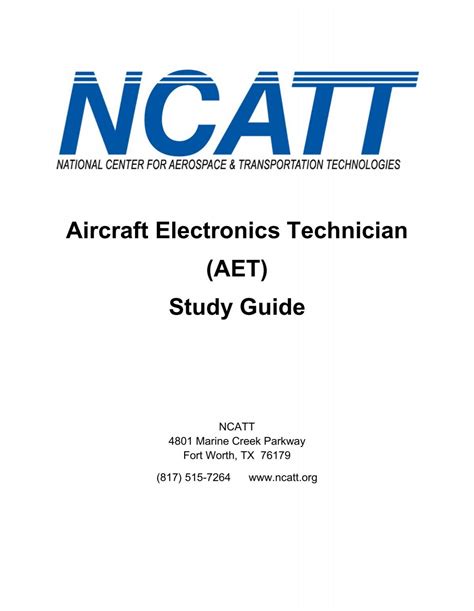 ncatt aet study guide Reader