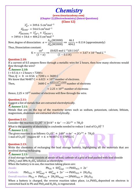 ncert chemistry 12 intext answer chapter 2 Reader