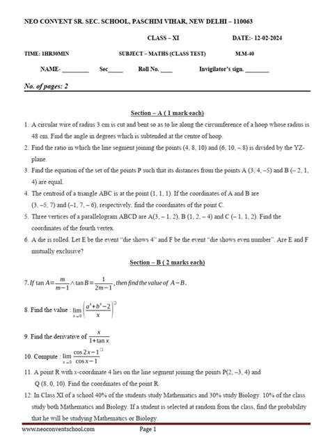 ncs maths paper 1 september 2013 Reader