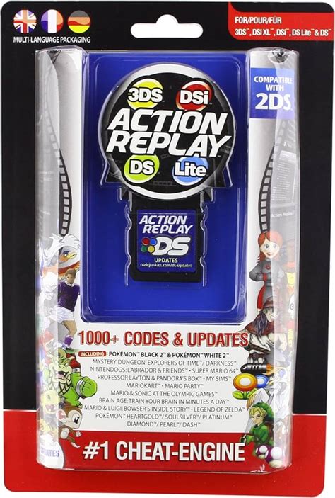 nds action replay codes