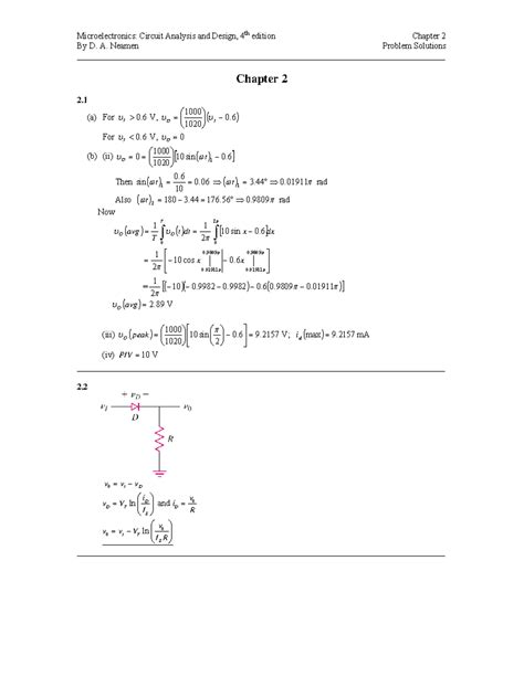 neamen microelectronics 4th edition problem solutions Doc