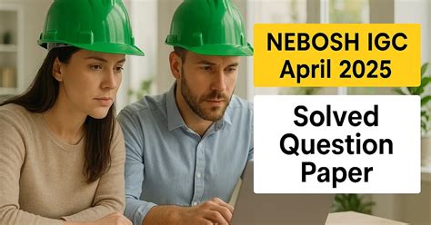 nebosh igc exam papers with answer PDF