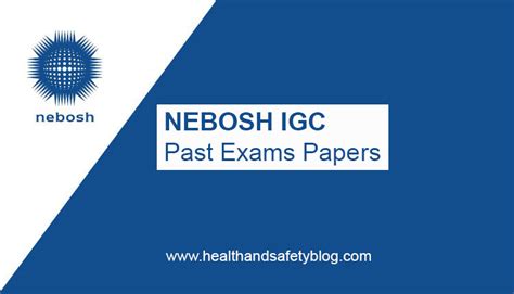 nebosh igc past papers and answers Ebook PDF