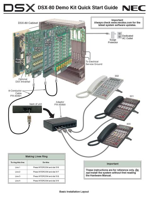 nec dsx 80 installation manual PDF