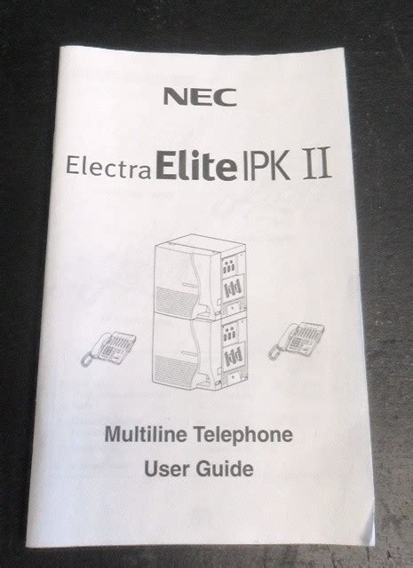 nec elite ipk ii user guide PDF
