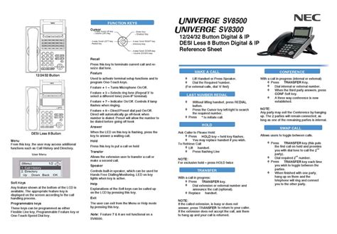 nec fr 358 user guide Doc