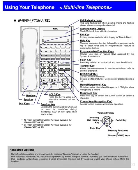 nec phone user manual Reader