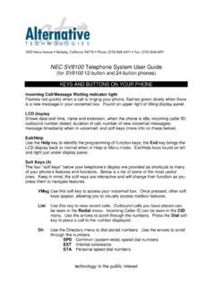 nec sv8100 programming guide Epub