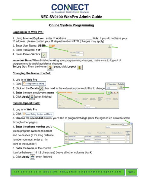 nec sv8100 webpro user guide Reader