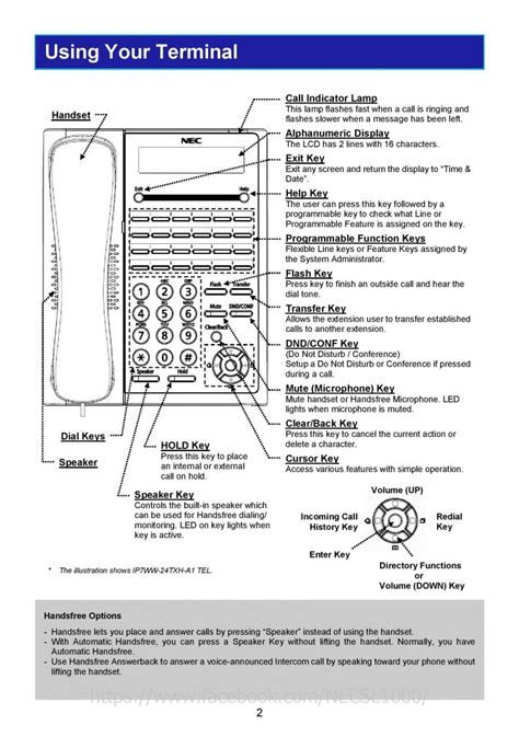 nec telephone manual user guide Reader