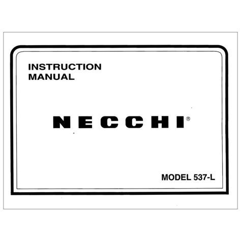 necchi_537l_instruction_manual_free Ebook Reader