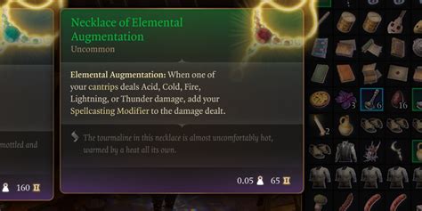 necklace of elemental augmentation