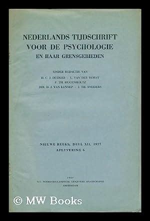 nederlands tijdschift voor de psychologie en haar grensgebieden Reader