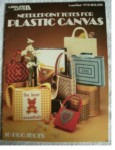 needlepoint totes for plastic canvas craft book Kindle Editon