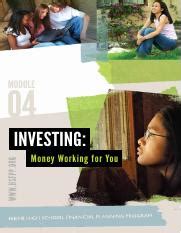 nefe module 4 investing test key Reader