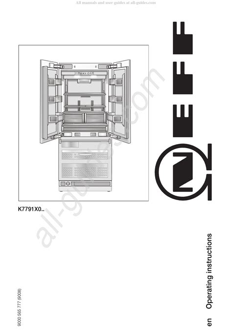 neff refrigerator manual pdf PDF