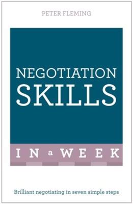 negotiating in a week teach yourself Kindle Editon