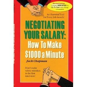 negotiating your salary how to make usd1000 a minute Epub