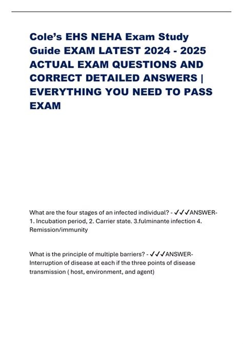 neha exam study guide pdf Doc