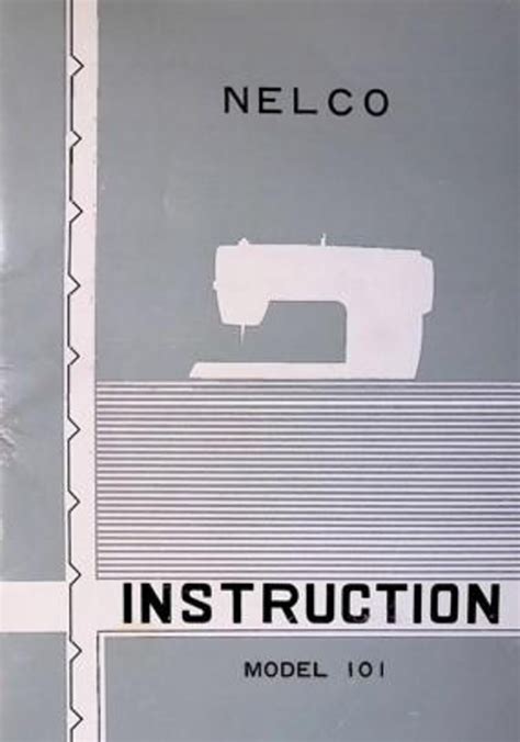 nelco sewing machine manual pdf Doc