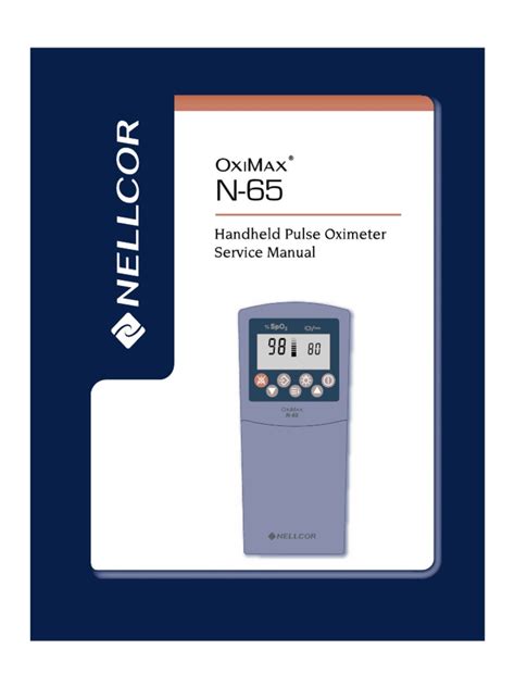 nellcor pulse oximeter service manual pdf PDF